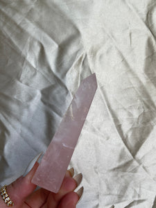 Rose Quartz Obelisk