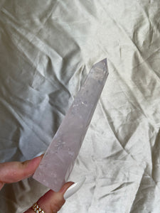 Rose Quartz Obelisk