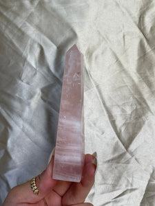 Rose Quartz Obelisk