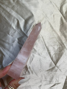 Rose Quartz Obelisk