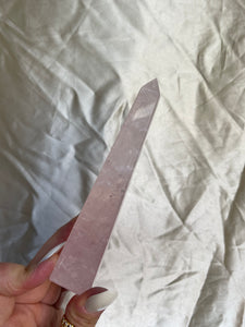 Rose Quartz Obelisk