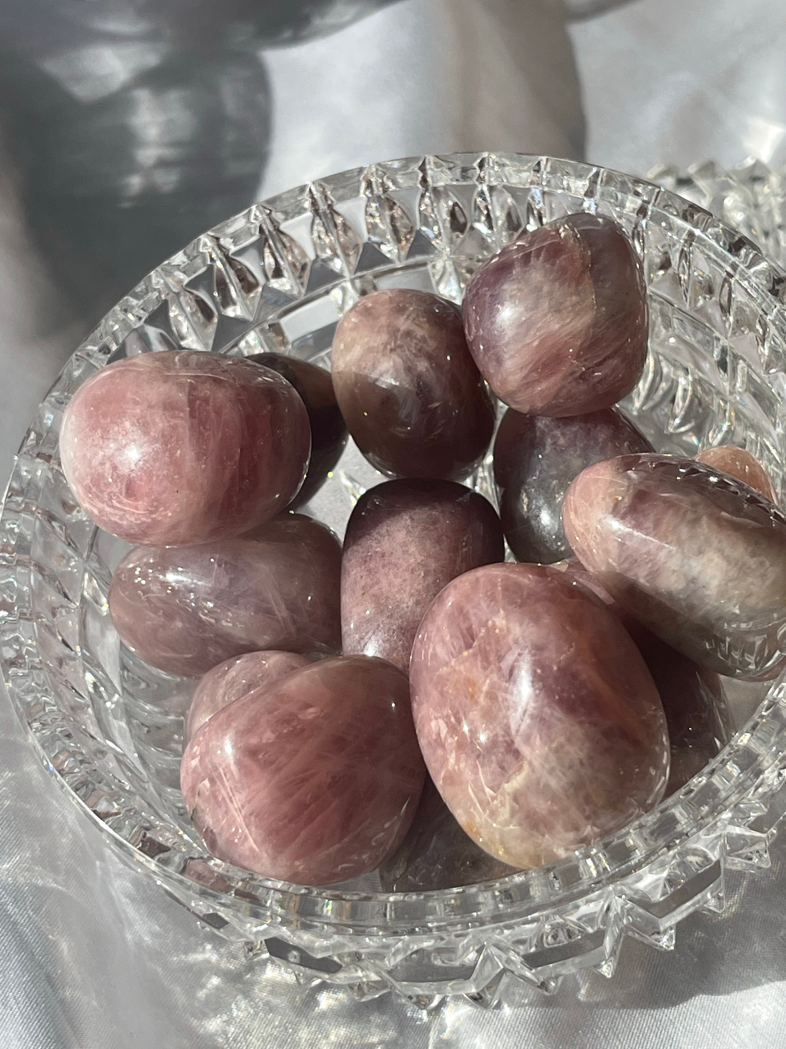 Lavender Rose Quartz Tumble