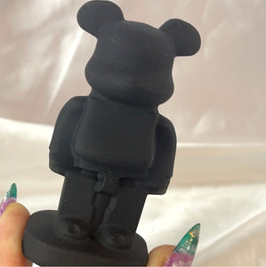 Black Obsidian Bearbrick Carving