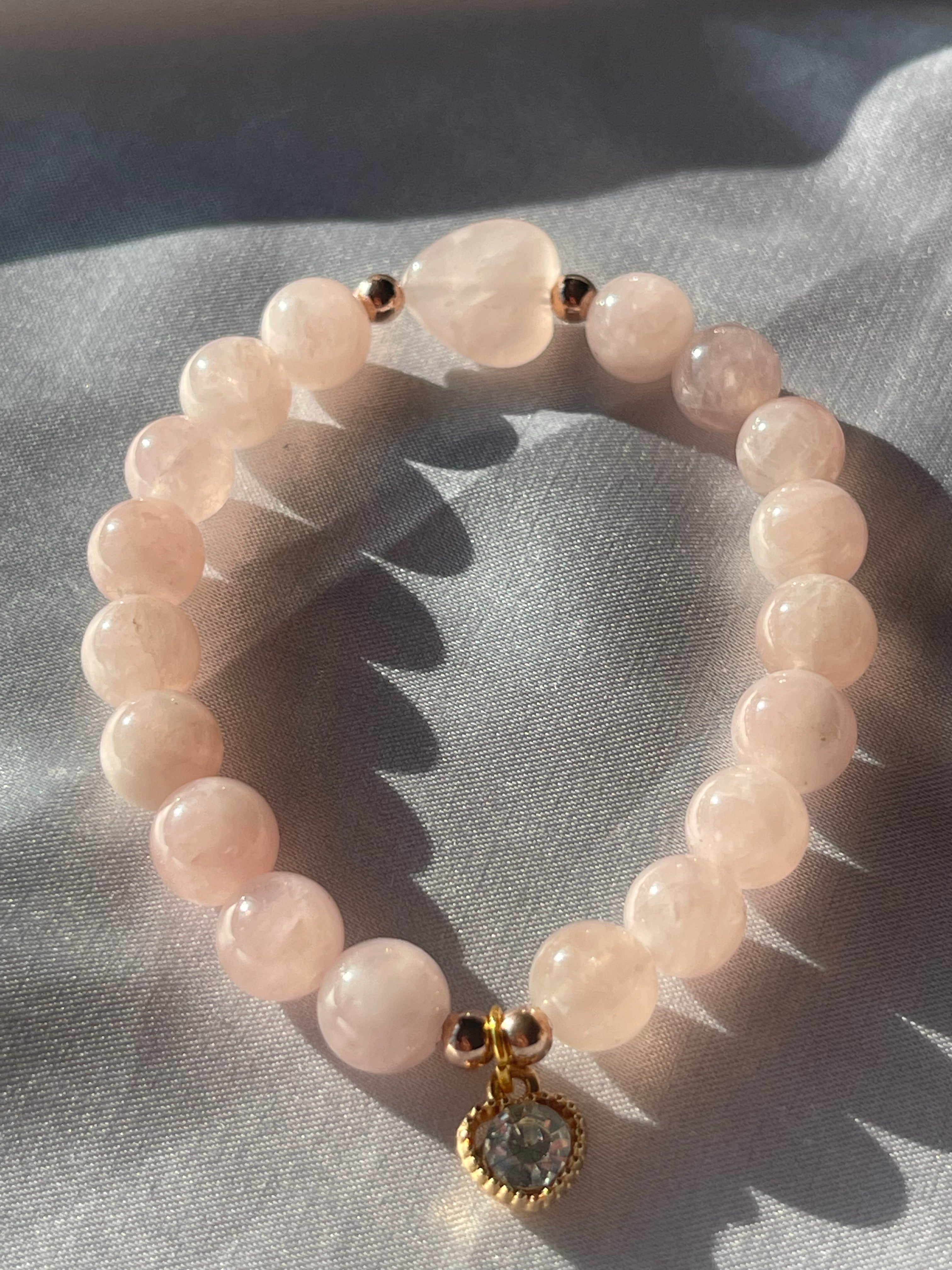 Rose Quartz Love Bracelet