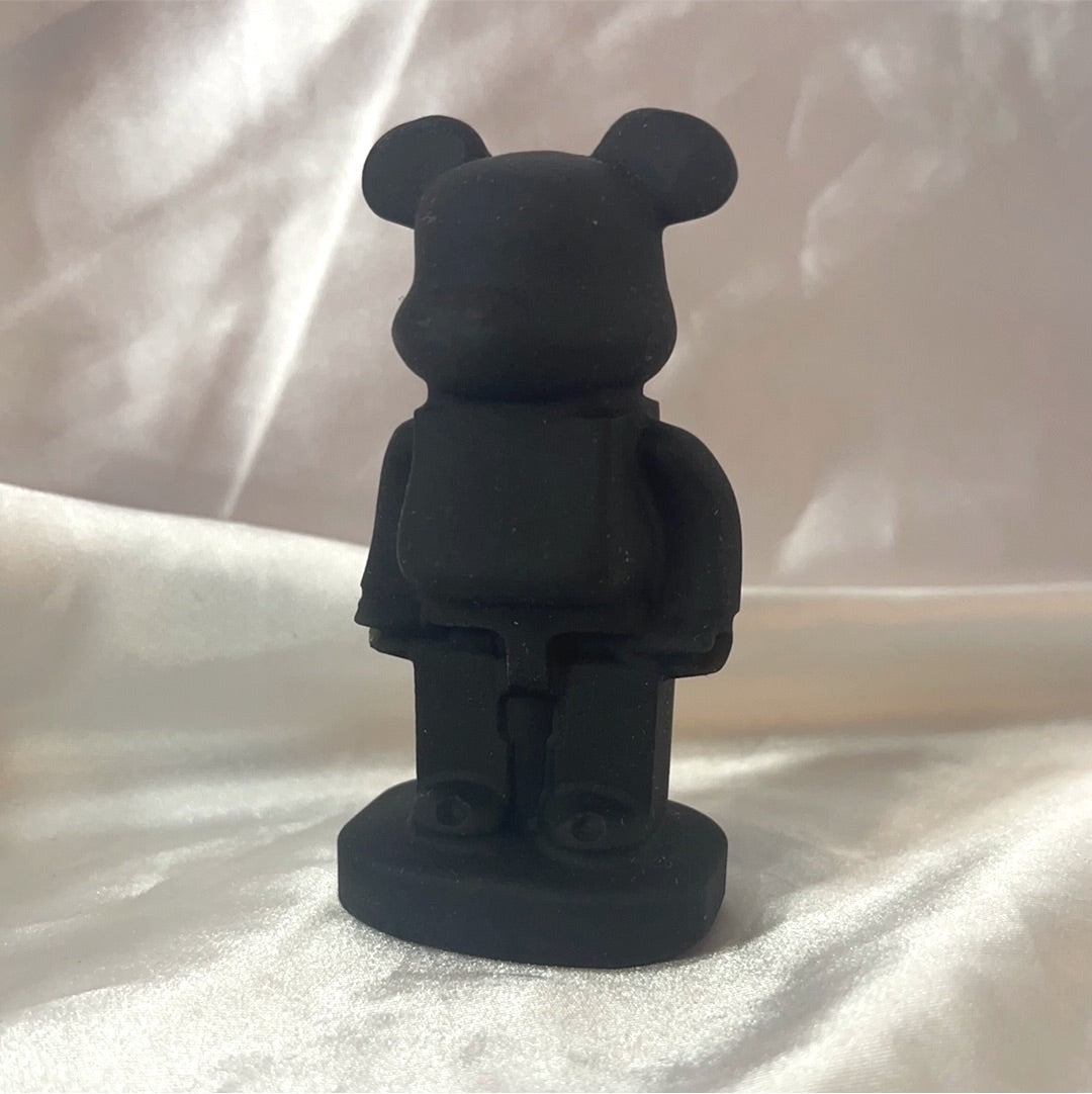 Black Obsidian Bearbrick Carving