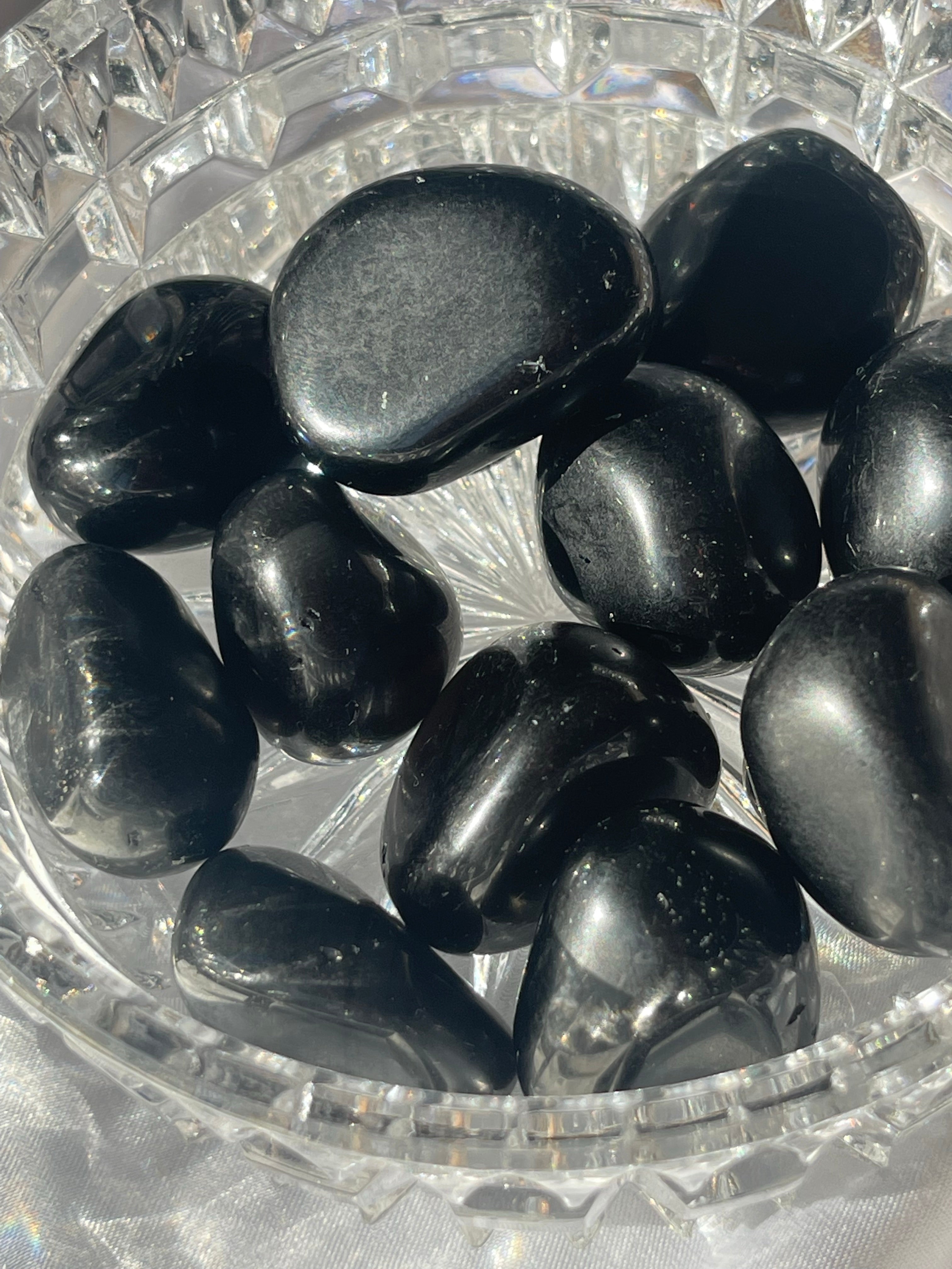 Black Obsidian Tumble