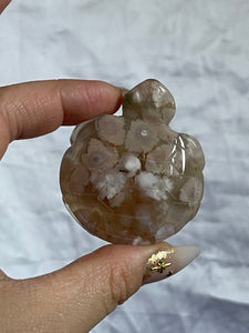 Flower Agate Turtle